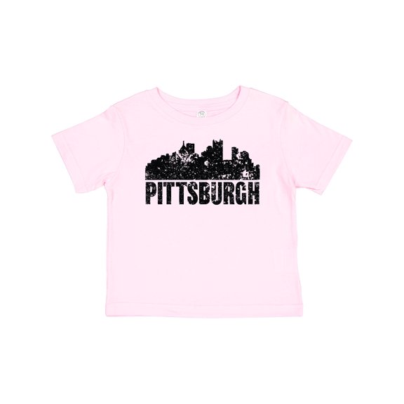 Inktastic Pittsburgh Skyline Grunge Boys or Girls Baby T-Shirt
