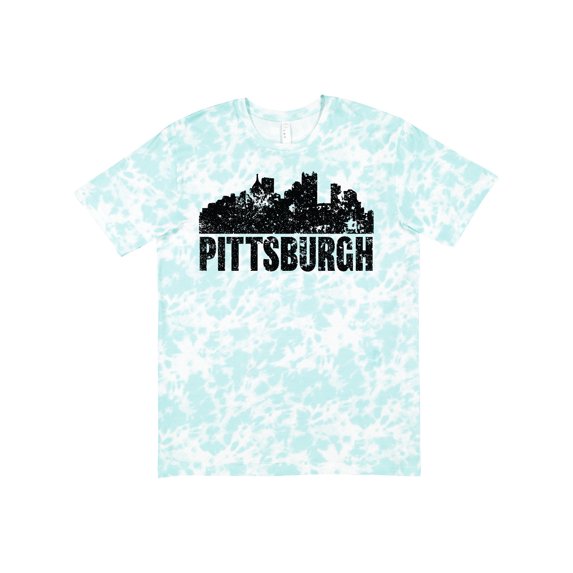 Inktastic Pittsburgh Skyline Grunge T-Shirt