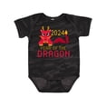 thumbnail image 1 of Inktastic Pixel Style Year of the Dragon 2024 Boys or Girls Baby Bodysuit, 1 of 5