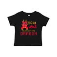 thumbnail image 1 of Inktastic Pixel Style Year of the Dragon 2024 Boys or Girls Baby T-Shirt, 1 of 5