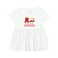 thumbnail image 1 of Inktastic Pixel Style Year of the Dragon 2024 Girls Baby Dress, 1 of 5