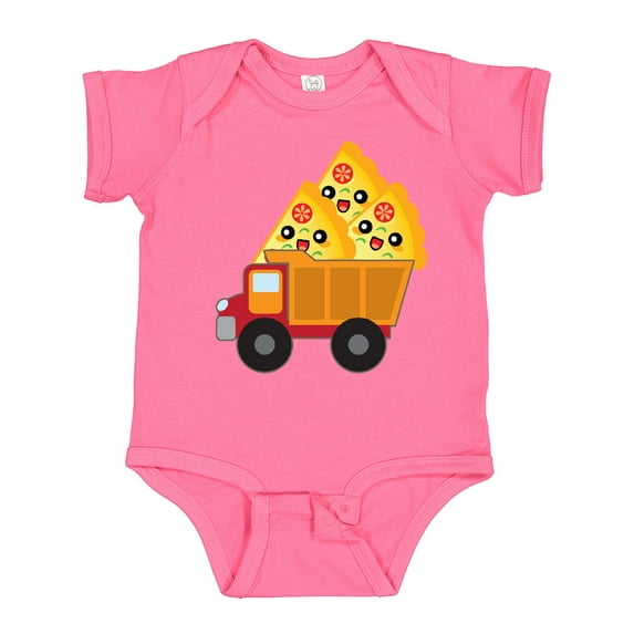Inktastic Pizza Lover Food Truck Funny Boys or Girls Baby Bodysuit