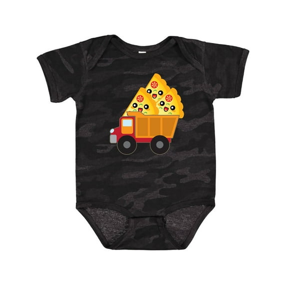 Inktastic Pizza Lover Food Truck Funny Boys or Girls Baby Bodysuit