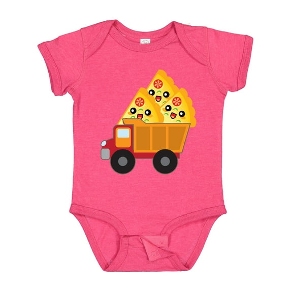 Inktastic Pizza Lover Food Truck Funny Boys or Girls Baby Bodysuit