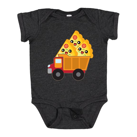 Inktastic Pizza Lover Food Truck Funny Boys or Girls Baby Bodysuit