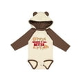 thumbnail image 1 of Inktastic Pizza Makes It All Better Boys or Girls Long Sleeve Baby Bodysuit, 1 of 5