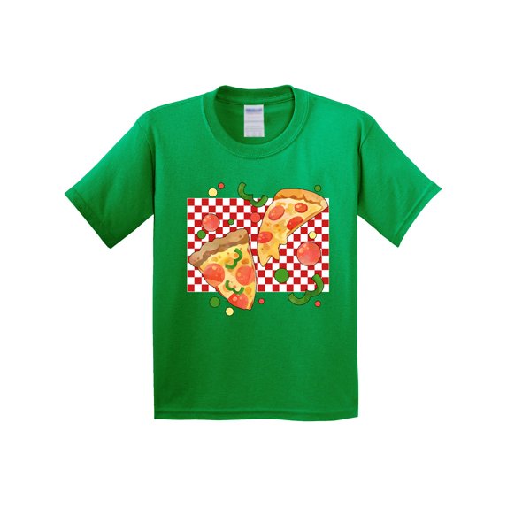 Inktastic Pizza Party with Pepperoni and Peppers Youth T-Shirt