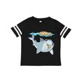 thumbnail image 1 of Inktastic Pizza Shark Boys or Girls Toddler T-Shirt, 1 of 5