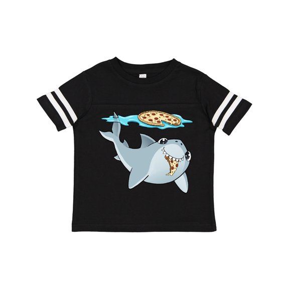 Inktastic Pizza Shark Boys or Girls Toddler T-Shirt