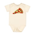 thumbnail image 1 of Inktastic Pizza Slice Boys or Girls Baby Bodysuit, 1 of 5