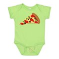 thumbnail image 1 of Inktastic Pizza Slice Boys or Girls Baby Bodysuit, 1 of 5