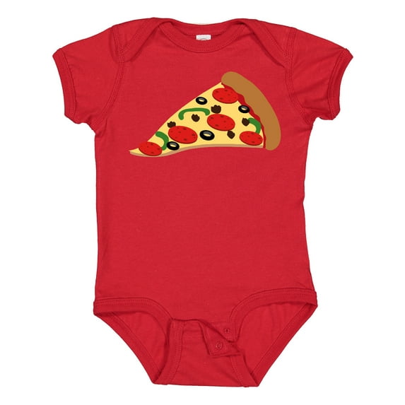 Inktastic Pizza Slice Boys or Girls Baby Bodysuit