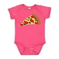 thumbnail image 1 of Inktastic Pizza Slice Boys or Girls Baby Bodysuit, 1 of 5