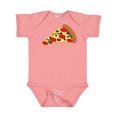thumbnail image 1 of Inktastic Pizza Slice Boys or Girls Baby Bodysuit, 1 of 5