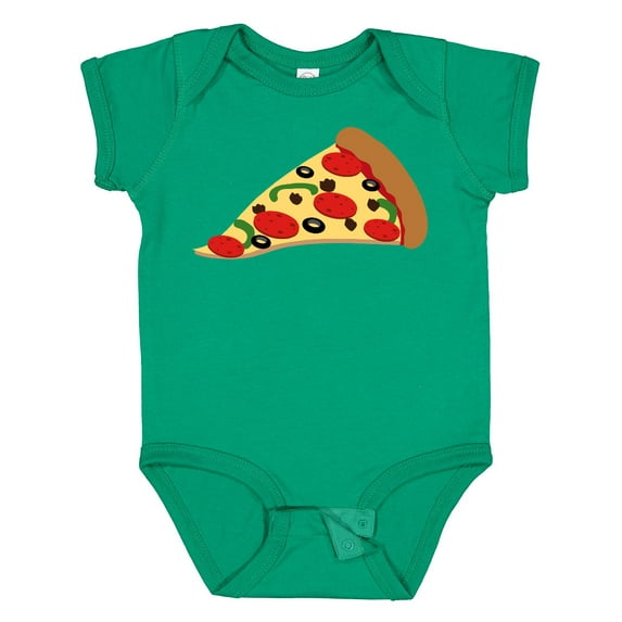 Inktastic Pizza Slice Boys or Girls Baby Bodysuit