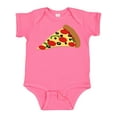 thumbnail image 1 of Inktastic Pizza Slice Boys or Girls Baby Bodysuit, 1 of 5