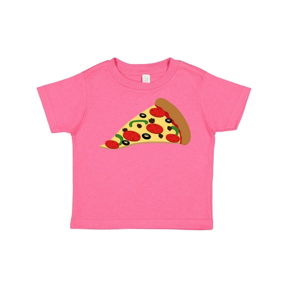 Inktastic Pizza Slice Boys or Girls Toddler T-Shirt