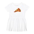 thumbnail image 1 of Inktastic Pizza Slice Girls Baby Dress, 1 of 5