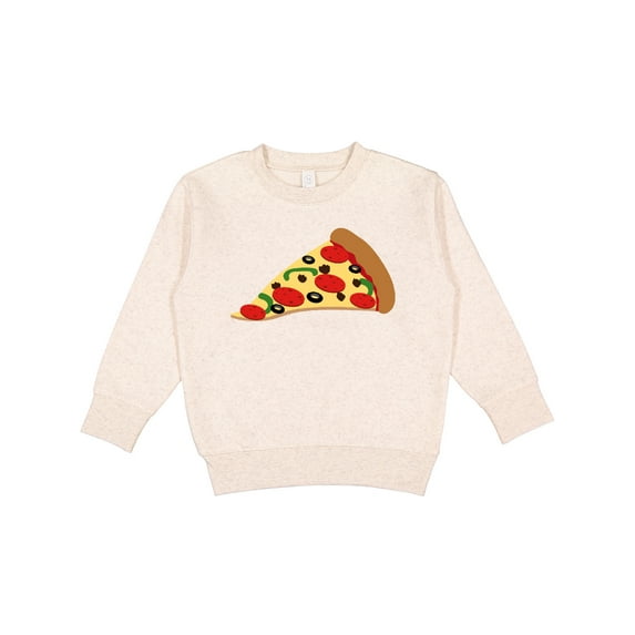 Inktastic Pizza Slice Toddler Sweatshirt
