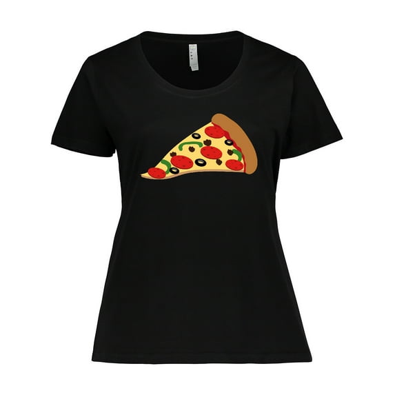 Inktastic Pizza Slice Women's Plus Size T-Shirt