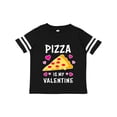 thumbnail image 1 of Inktastic Pizza is My Valentine with Hearts Boys or Girls Toddler T-Shirt, 1 of 5