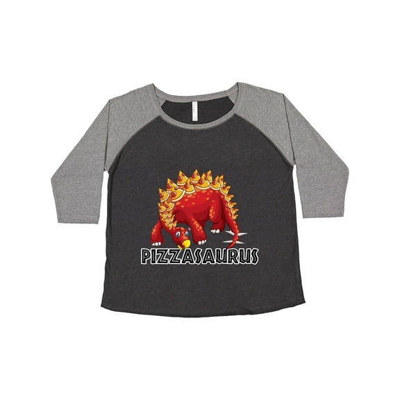 Inktastic Pizzasaurus Women's Plus Size T-Shirt