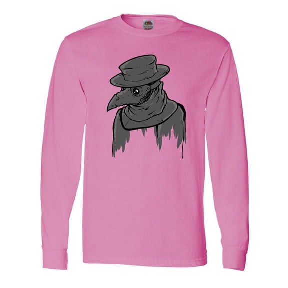 Inktastic Plague Doctor Spooky Gothic Graphic Long Sleeve T-Shirt