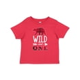 thumbnail image 1 of Inktastic Plaid Bear Wild and 1 with Arrow Boys or Girls Baby T-Shirt, 1 of 5