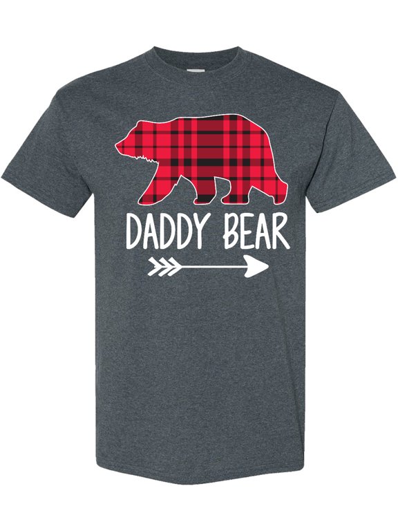 Plaid Daddy Bear with Arrow T-Shirt