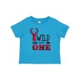 thumbnail image 1 of Inktastic Plaid Deer Wild and 1 with Arrow Boys or Girls Baby T-Shirt, 1 of 5