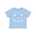 thumbnail image 1 of Inktastic Plaid Pumpkin Face Halloween Checkered Print Boys Toddler T-Shirt, 1 of 5