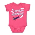 thumbnail image 1 of Inktastic Plane Captain Adorable Boys Baby Bodysuit, 1 of 5