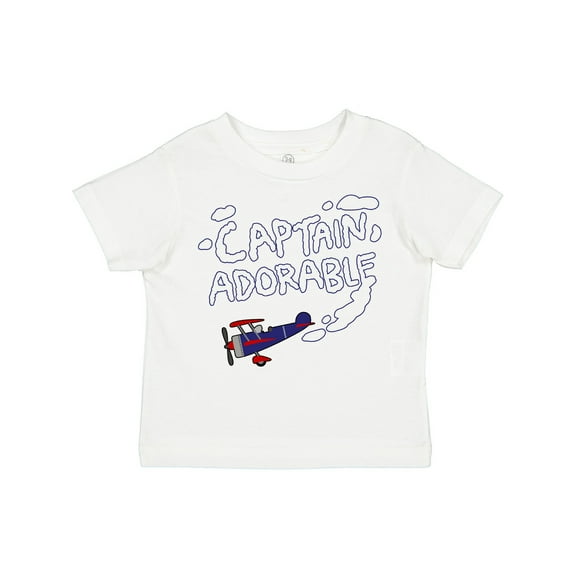 Inktastic Plane Captain Adorable Boys Toddler T-Shirt