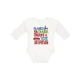 thumbnail image 1 of Inktastic Planes Trains Trucks and Toys Nothing Quite Like Little Boys Boys Long Sleeve Baby Bodysuit, 1 of 5