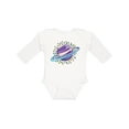 thumbnail image 1 of Inktastic Planet Saturn with Stars Boys or Girls Long Sleeve Baby Bodysuit, 1 of 5