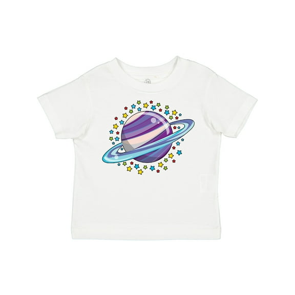 Inktastic Planet Saturn with Stars Boys or Girls Toddler T-Shirt