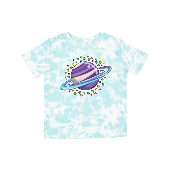 Inktastic Planet Saturn with Stars Boys or Girls Toddler T-Shirt