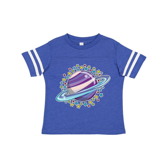 Inktastic Planet Saturn with Stars Boys or Girls Toddler T-Shirt