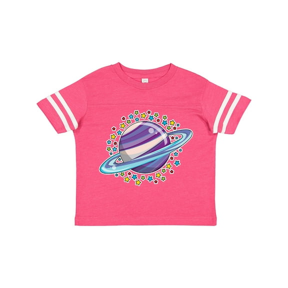 Inktastic Planet Saturn with Stars Boys or Girls Toddler T-Shirt