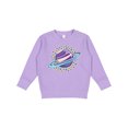 thumbnail image 1 of Inktastic Planet Saturn with Stars Toddler Sweatshirt, 1 of 4