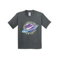 thumbnail image 1 of Inktastic Planet Saturn with Stars Youth T-Shirt, 1 of 5