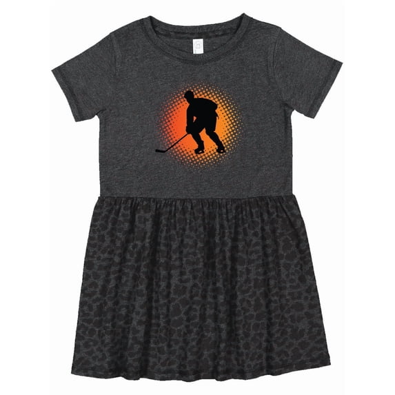 Inktastic Play Hockey Sports Girls Toddler Dress