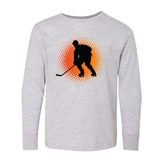Inktastic Play Hockey Sports Long Sleeve Youth T-Shirt