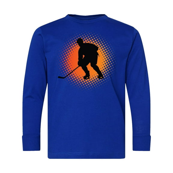 Inktastic Play Hockey Sports Long Sleeve Youth T-Shirt