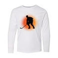 thumbnail image 1 of Inktastic Play Hockey Sports Long Sleeve Youth T-Shirt, 1 of 5