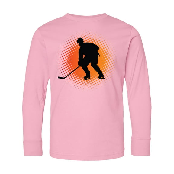 Inktastic Play Hockey Sports Long Sleeve Youth T-Shirt