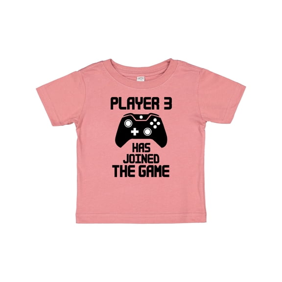 Inktastic Player 3 Has Joined the Game Boys or Girls Baby T-Shirt