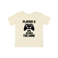 thumbnail image 1 of Inktastic Player 3 Has Joined the Game Boys or Girls Baby T-Shirt, 1 of 5