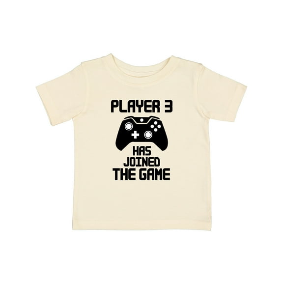 Inktastic Player 3 Has Joined the Game Boys or Girls Baby T-Shirt