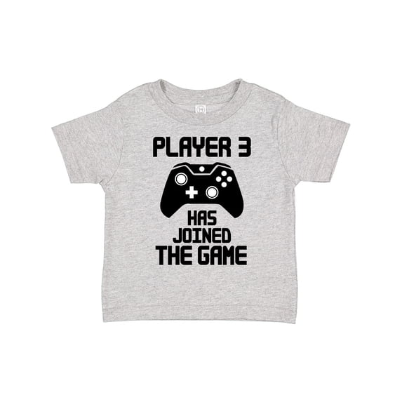 Inktastic Player 3 Has Joined the Game Boys or Girls Toddler T-Shirt